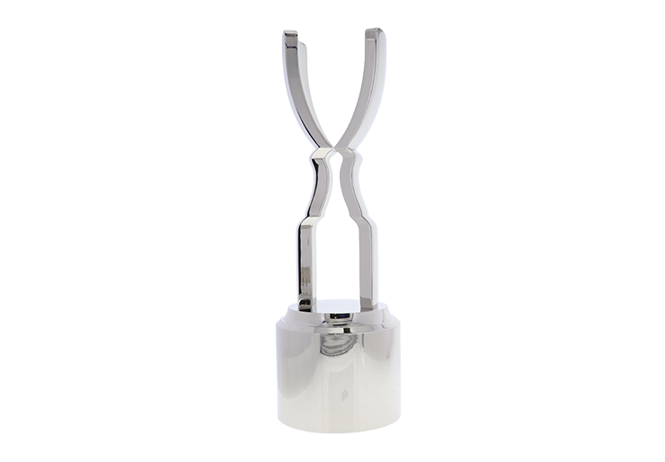 Custom silver cup silhouette